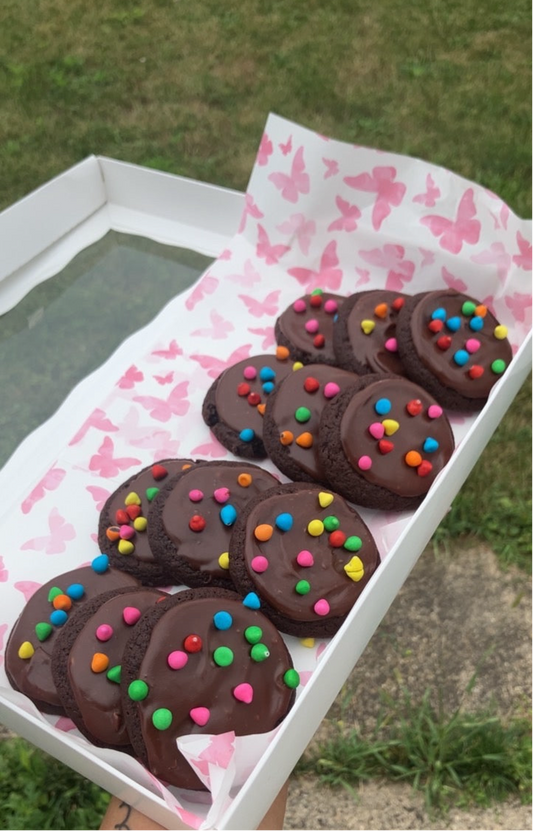 Cosmic Brownie Cookies