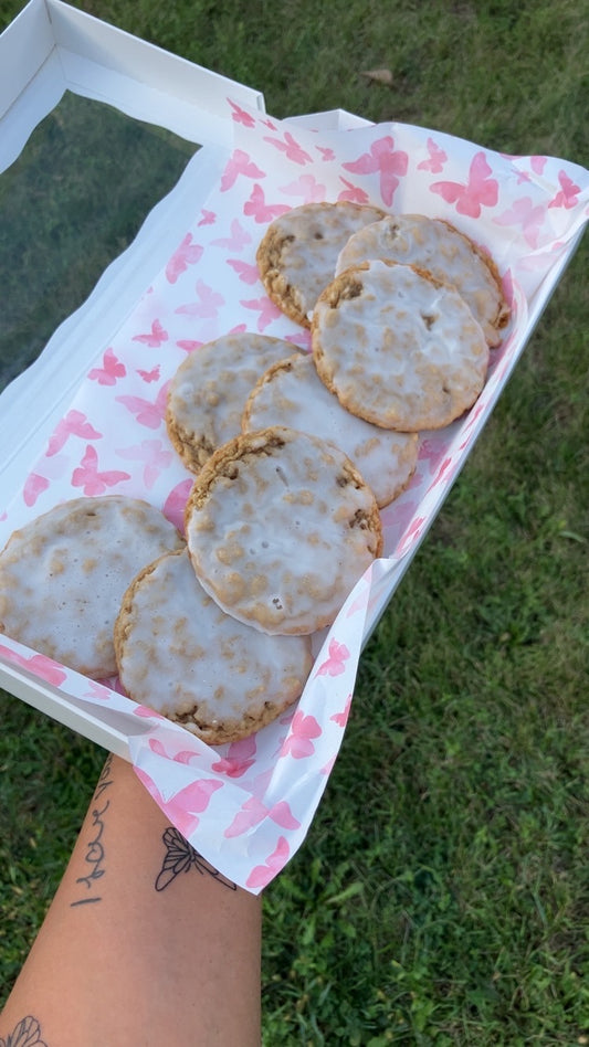 Iced Oatmeal Cookies